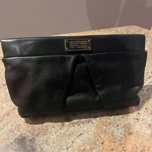 Marc By Marc Jacobs Black Leather Clutch